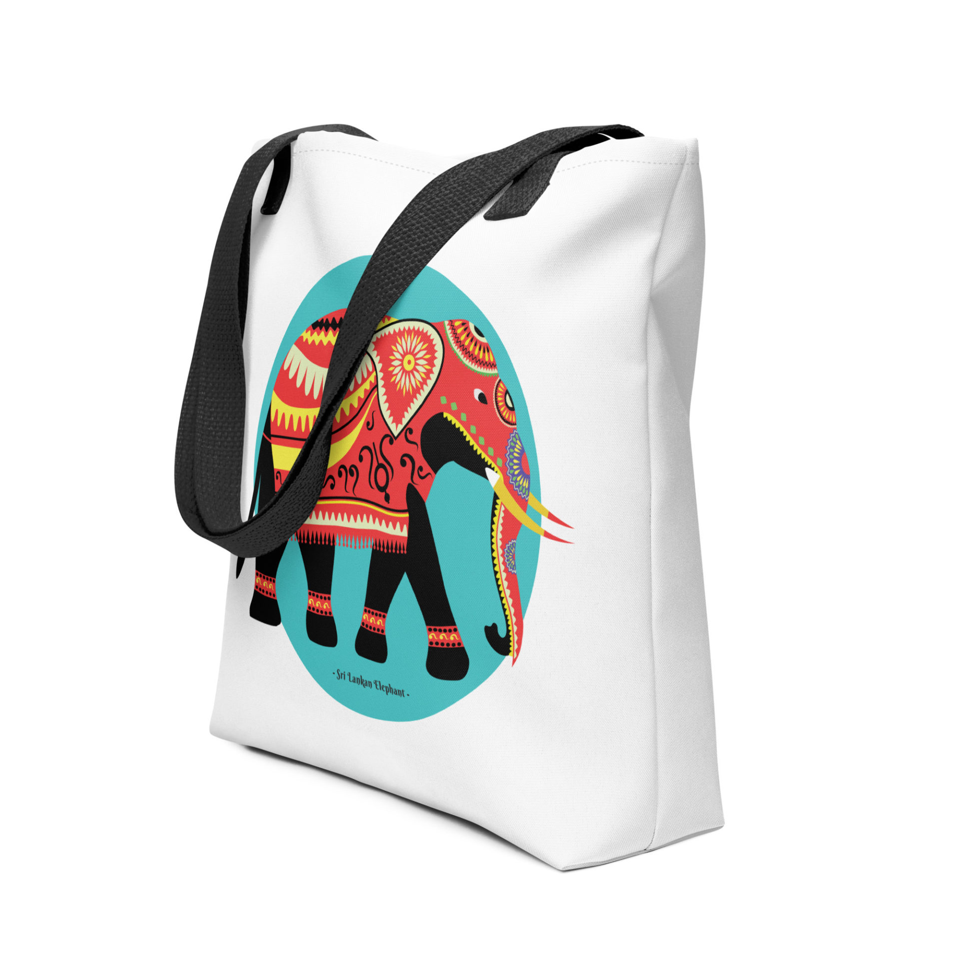 Sri Lankan Elephant Tote bag